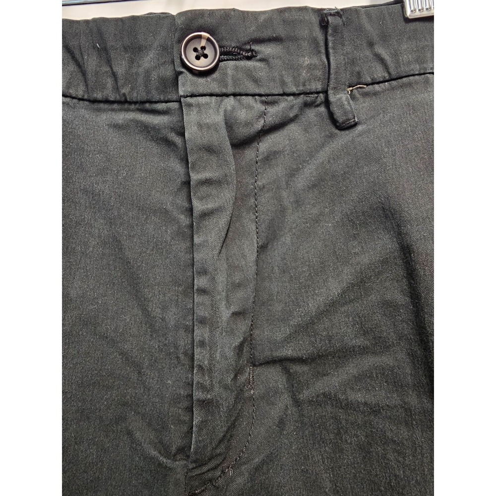 Goodfellow & Co men's black flat front shorts with pockets size 36/9 inch inseam - Picture 2 of 12